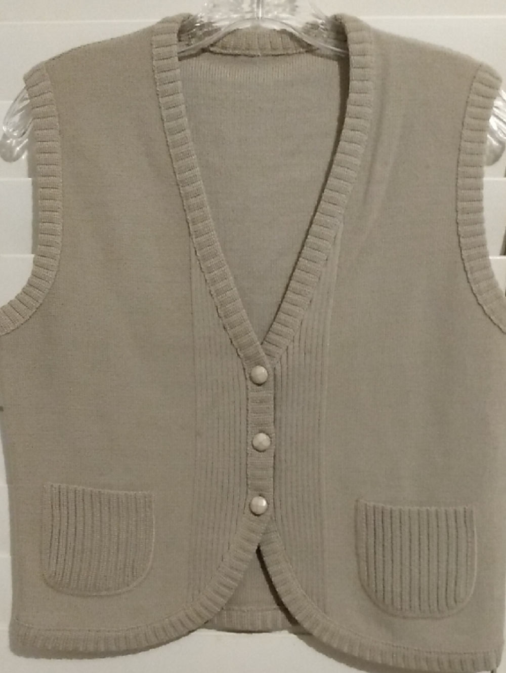 Vintage 70s Sweater Vest By Lucia